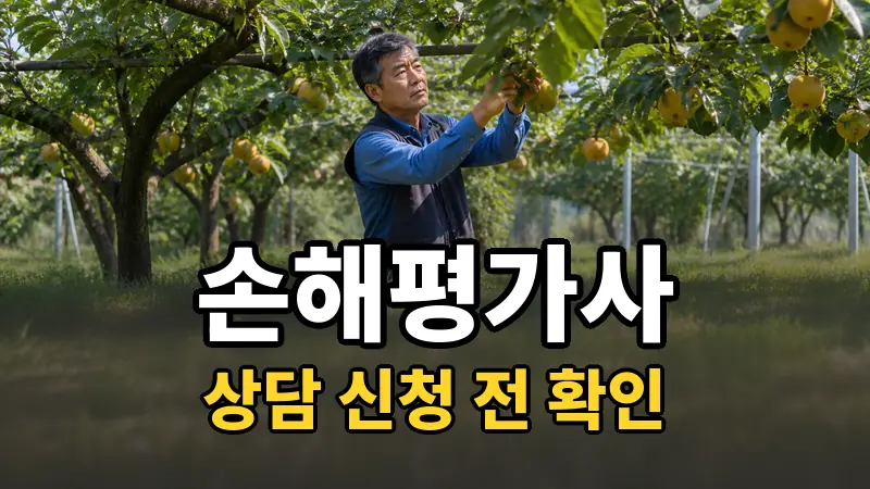 손해평가사 강의·수강지원 상담 안내