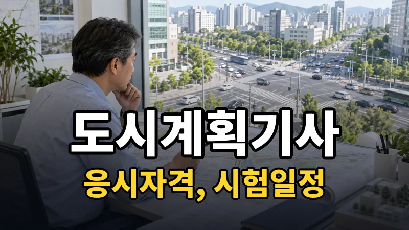 도시계획기사 시험일정 2026