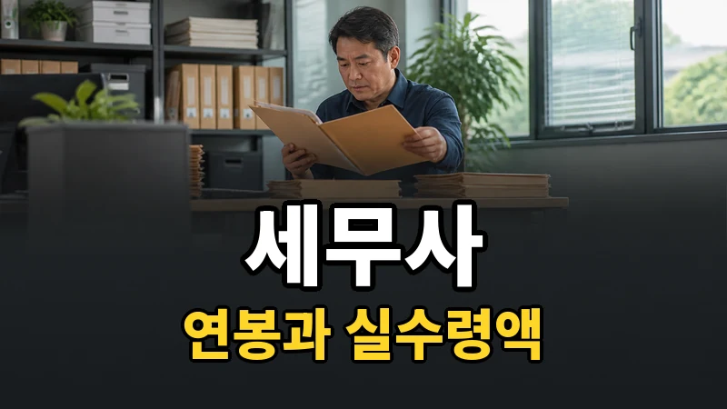 세무사 연봉, 개업 3.5억과 법인 7.5억이 뜻하는 것