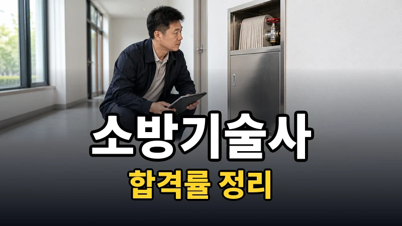 소방기술사 합격률 — 자세히 보기