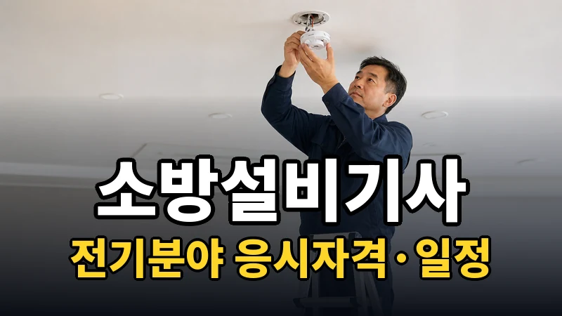 소방설비기사(전기분야) 시험일정 2026
