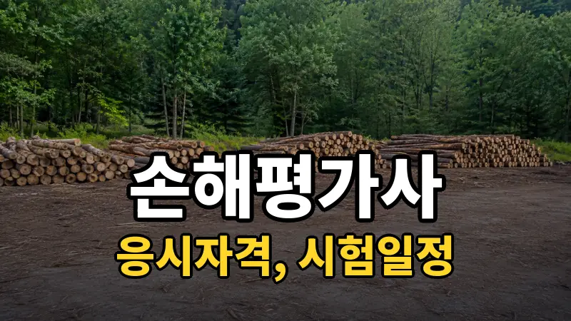 손해평가사 시험일정 2026