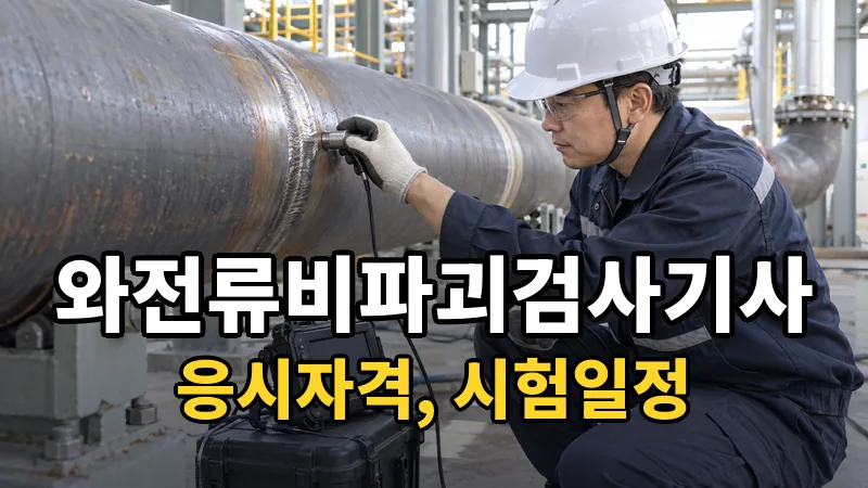 와전류비파괴검사기사 시험일정 2026