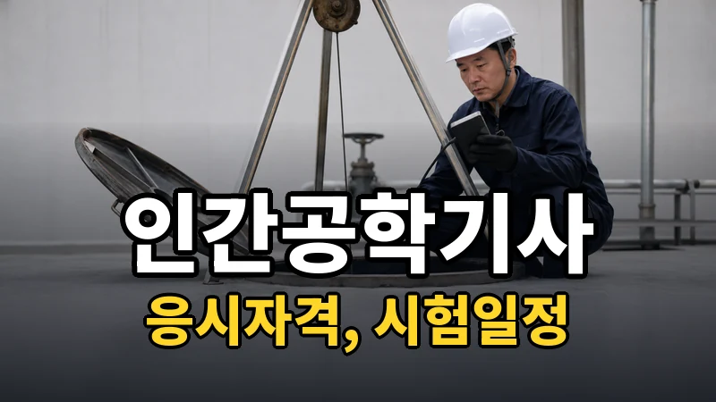 인간공학기사 시험일정 2026