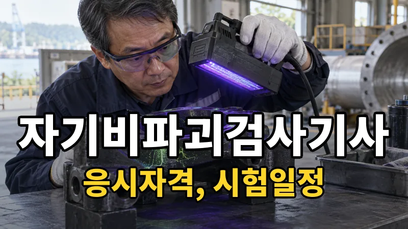 자기비파괴검사기사 시험일정 2026