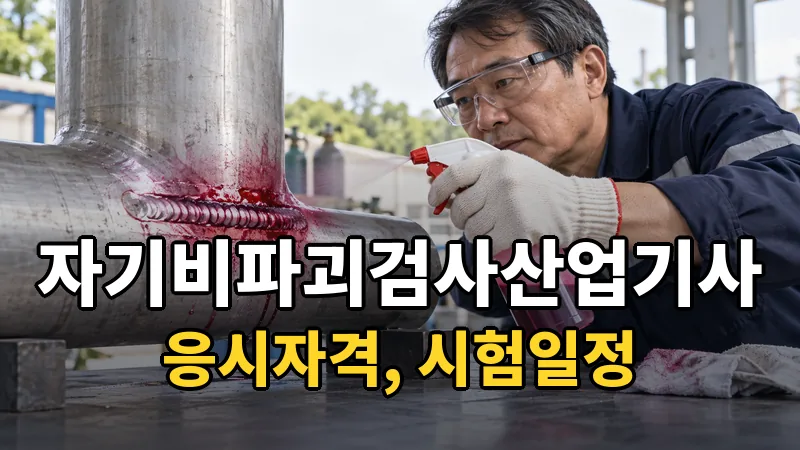 자기비파괴검사산업기사 시험일정 2026