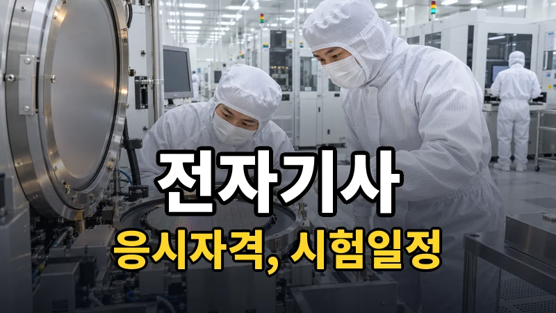 전자기사 시험일정 2026