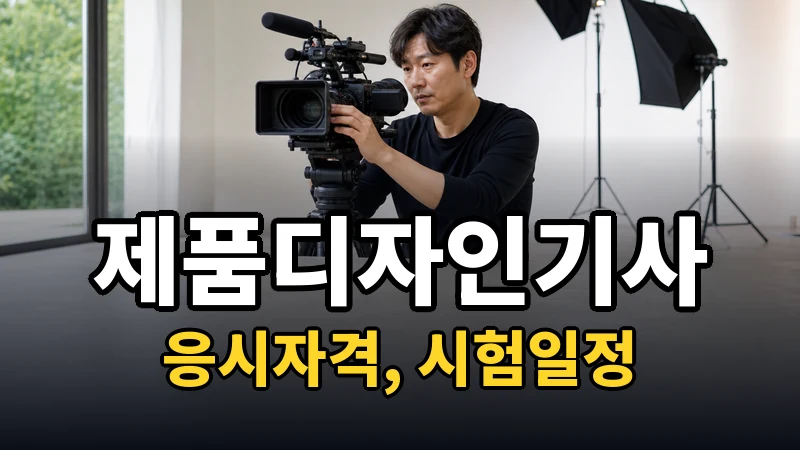 제품디자인기사 시험일정 2026