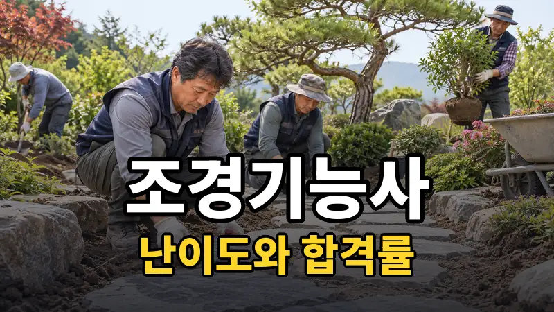 조경기능사 난이도 — 자세히 보기