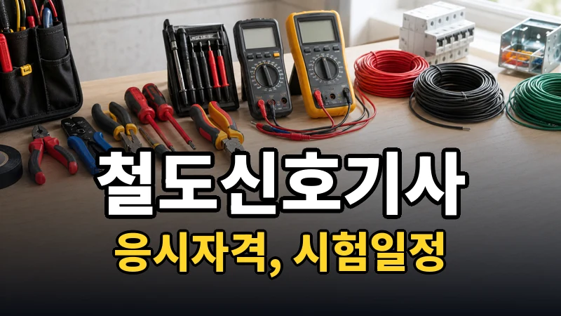 철도신호기사 시험일정 2026