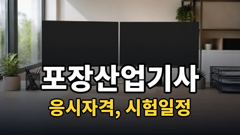 포장산업기사 시험일정 2026